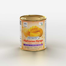 Завантажити зображення у програму перегляду галереї, Пюре манго Альфонсо зі шматочками 850 г — 100% натуральное сертифицированное пюре Альфонсо и Кесар манго
